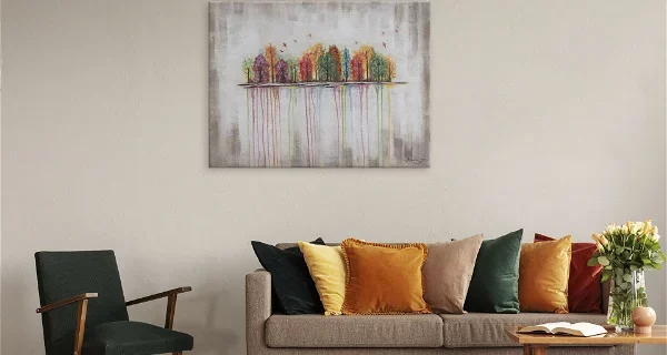 Handpainted Painting Buoyant Spirit