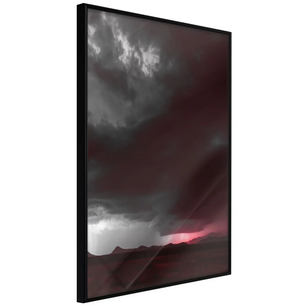 póster cielo oscuro