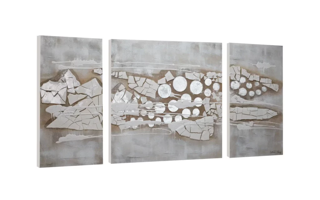 pintura acrílica multipanel spitze des eisbergs