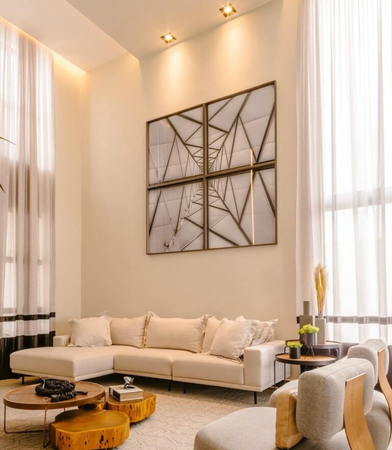 elegante diseño multi panel art mit beleuchtung