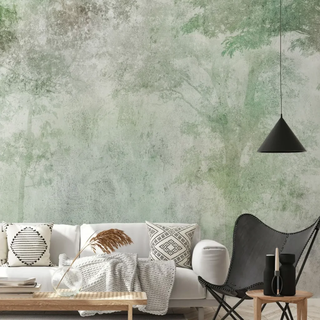 papel pintado relieve bosque primera variante