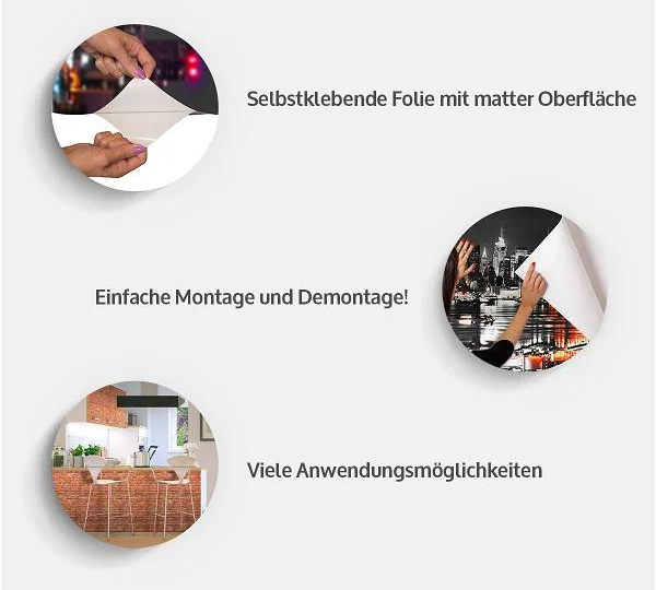 Self-adhesive wallpaper 'Golden Bubbles' 1