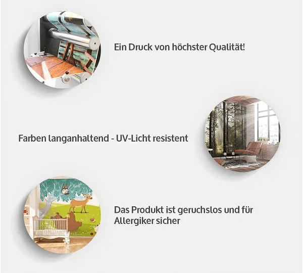 Self-adhesive wallpaper 'Golden Bubbles' 2