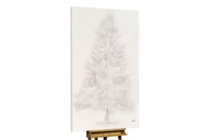 Óleo XXL "White Wonderland