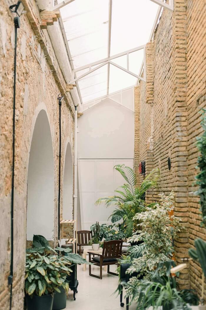 patrón para un jardín de invierno