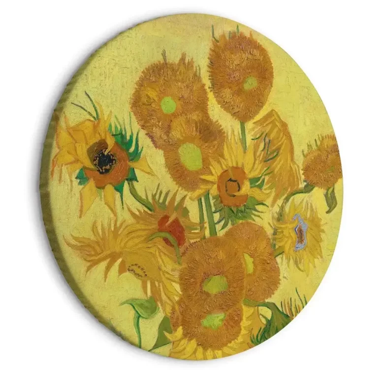 circle-paintings-goghs-sunflowers