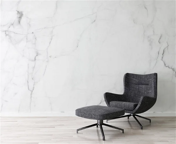 Papel pintado 'White Marble 2'