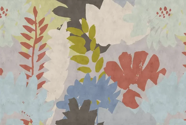 Carta da parati 'Floral Collage 3'