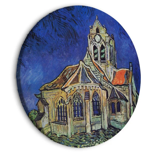 Circle Painting 'Auvers Church'