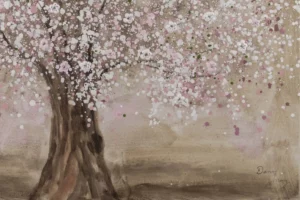 acrylic-paintings-pink-spring-dream