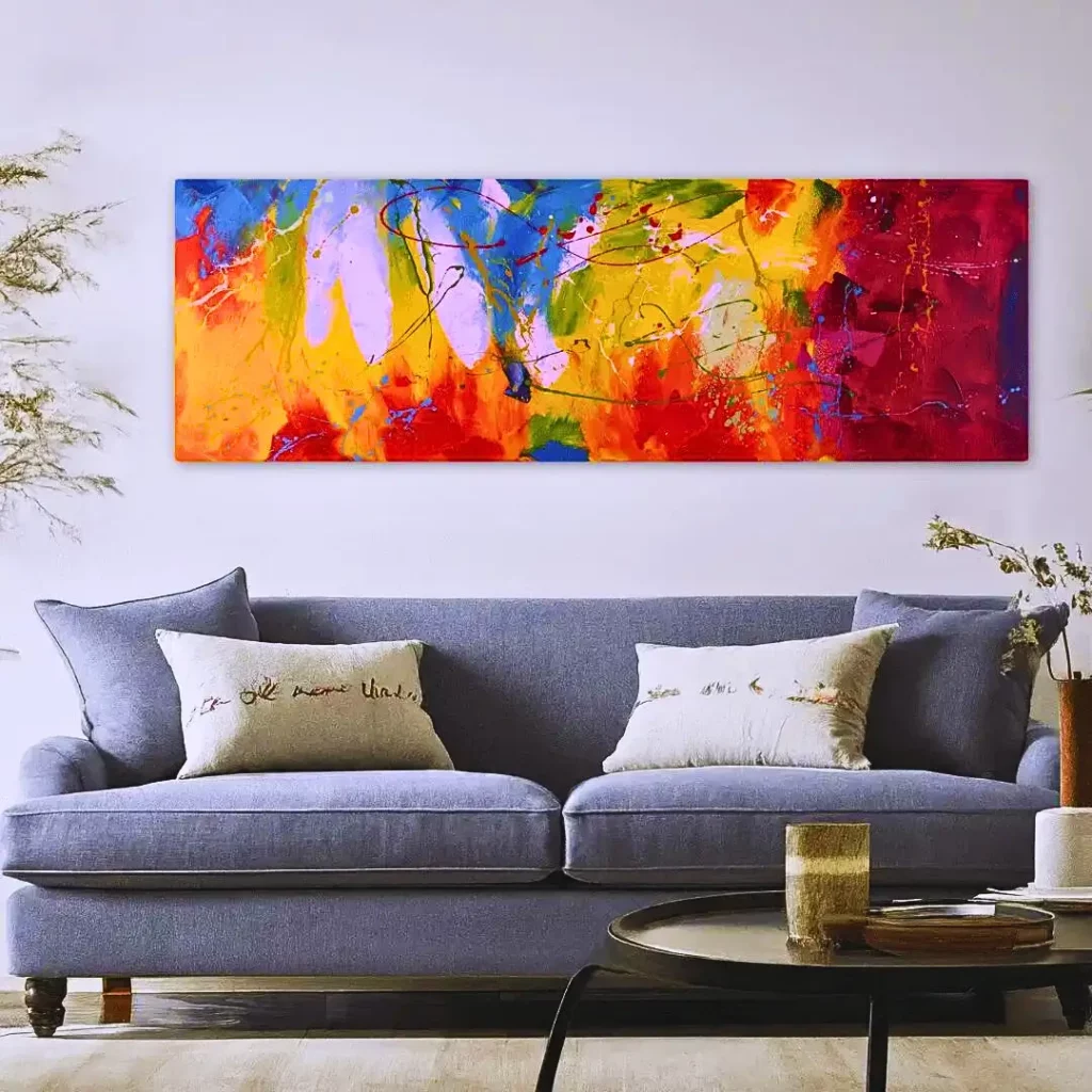 Pintura pintada a mano «Bright Future