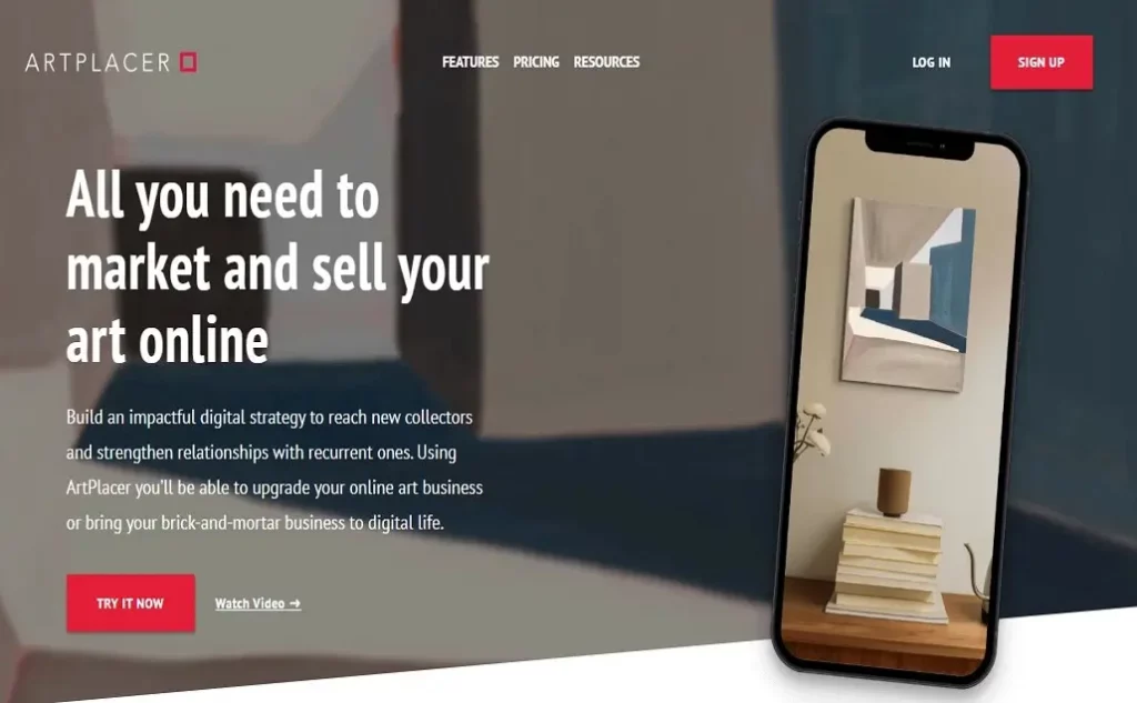 Aplicación Art Placer para Colgar Cuadros