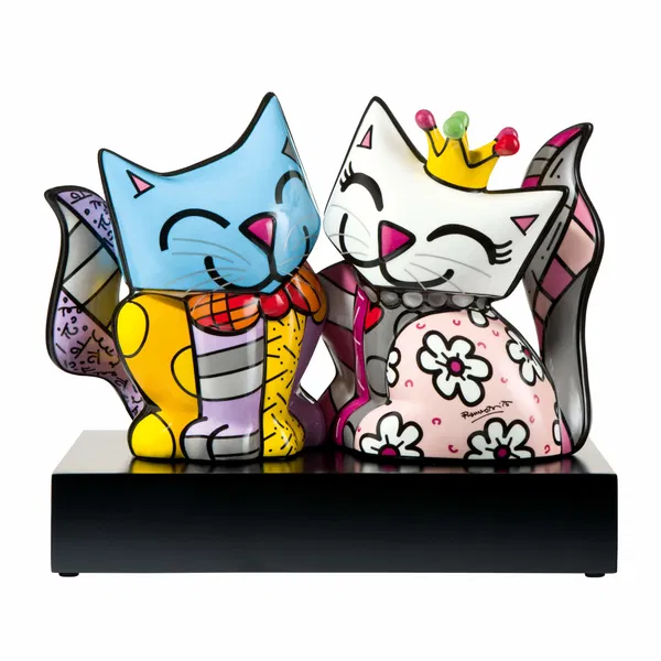Porcelain figure 'Lady und Lord Fluff'