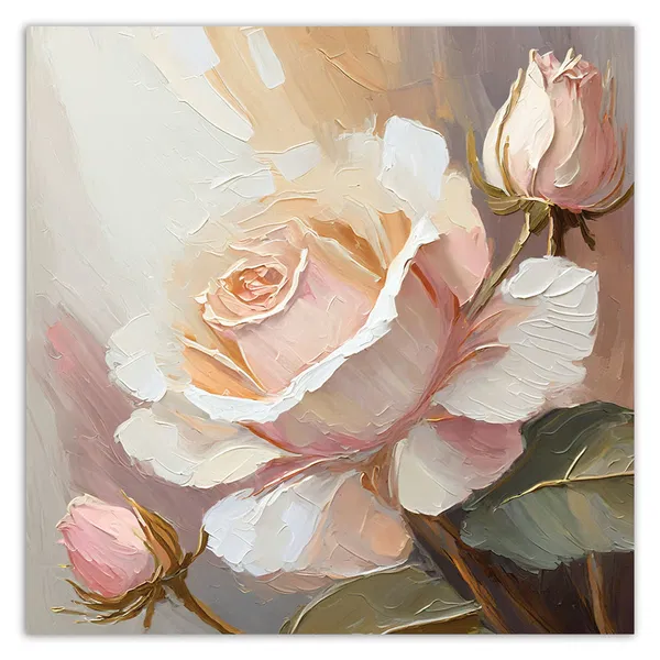 Canvas Print 'Symphony of Roses 1'